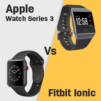 fitbit ionic screen size vs apple watch
