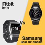 fitbit ionic vs samsung gear s3 frontier