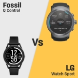Fossil Q Control vs LG Watch Sport